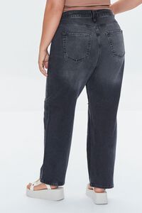 WASHED BLACK Plus Size 90s-Fit High-Rise Jeans, image 4