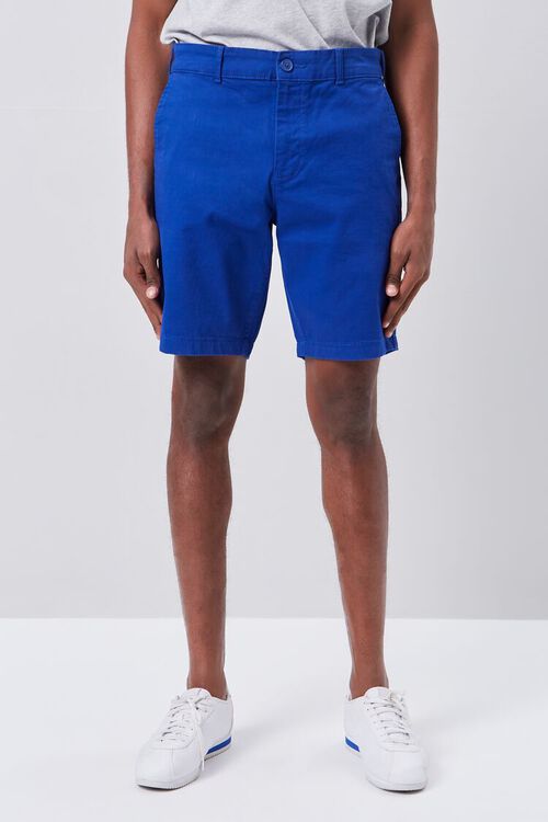 BLUE Relaxed Woven Shorts, image 2