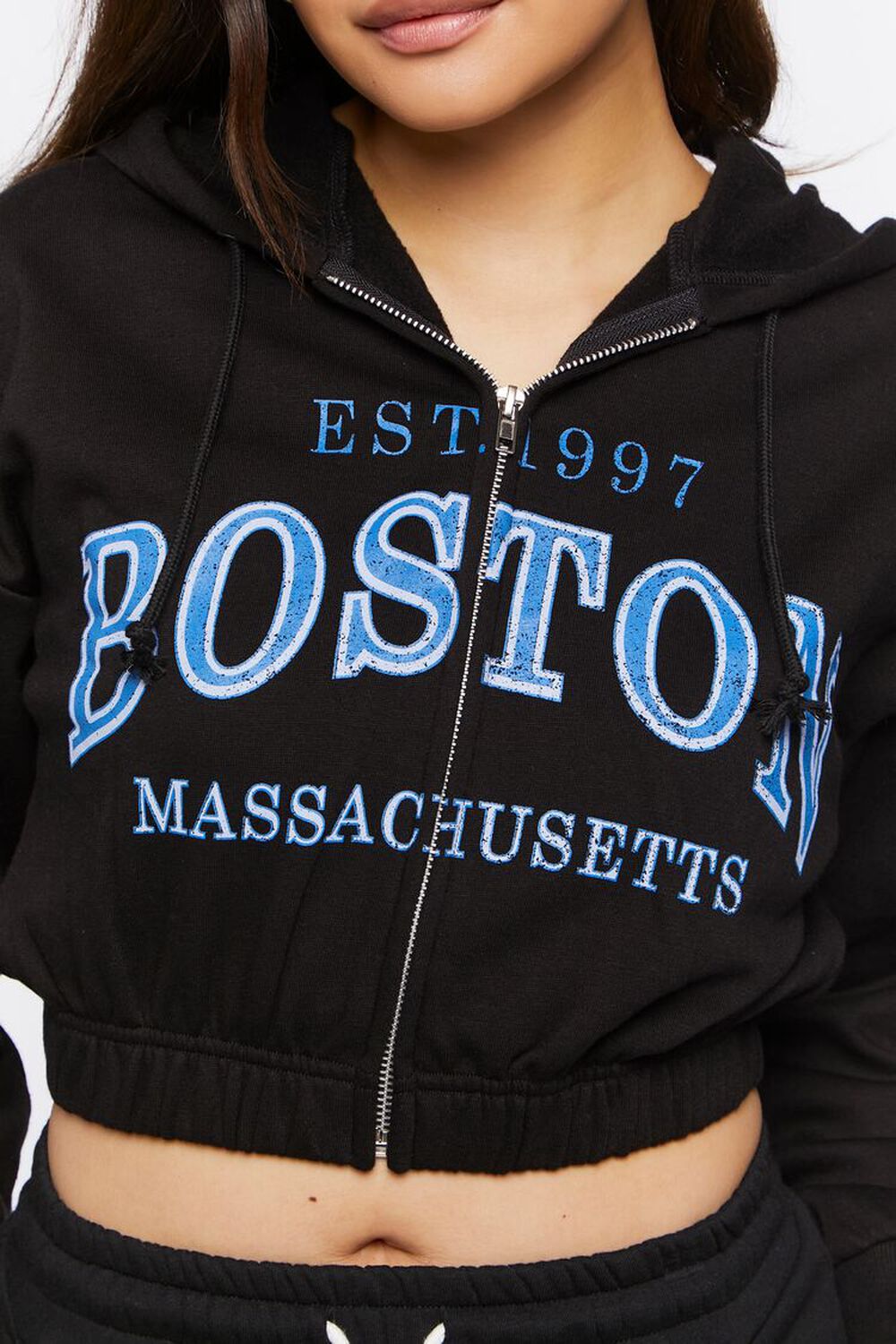 Forever 21 Cropped Fleece Pullover BOSTON OX NWT Gray Size XL - $14 (53%  Off Retail) New With Tags - From Janis