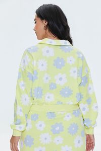 YELLOW/MULTI Plus Size Floral Print Pullover, image 4