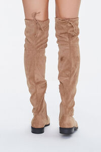 TAUPE Over-the-Knee Slouchy Boots, image 3