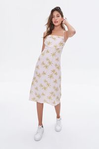 Palm Tree Print Dress, image 4