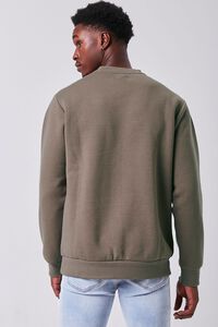 TAUPE/BROWN Roach Embroidered Graphic Sweatshirt, image 3