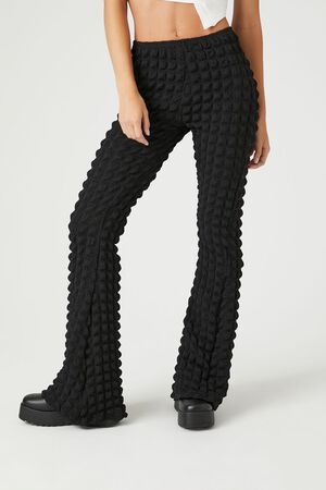 Low Rise Knit Flare Pants
