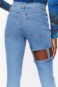 High-Rise Cutout Jeans, image 7