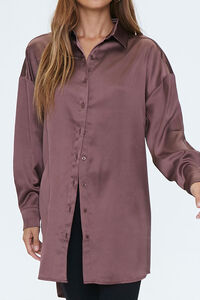 Satin Drop-Sleeve Shirt, image 5