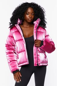 FUCHSIA Quilted Puffer Jacket, image 1