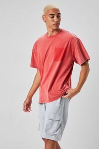 RED Mineral Wash Crew Neck Tee, image 1
