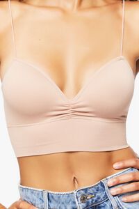 TAUPE Seamless Padded Bralette, image 5