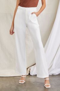 IVORY Buttoned Wide-Leg Pants, image 2