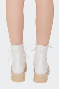 CREAM Lace-Up Faux Leather Booties, image 3