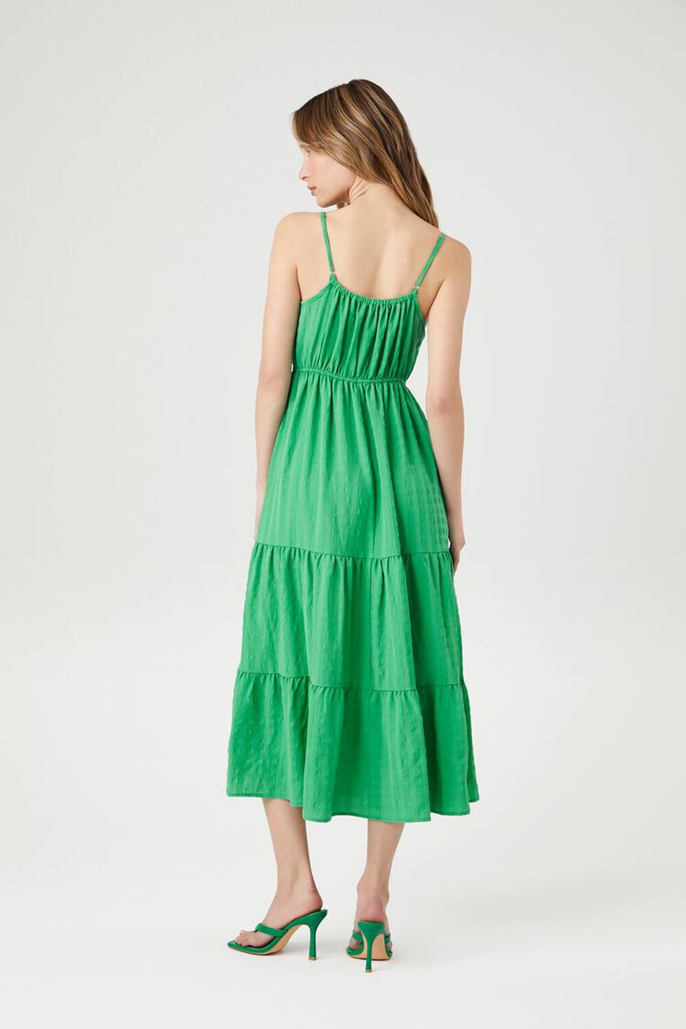 Tiered Cami Midi Dress, image 3