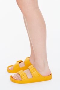 ORANGE Buckled Flatform Sandals, image 2