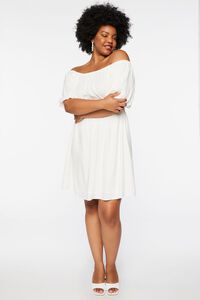 VANILLA Plus Size Off-the-Shoulder Dress, image 4