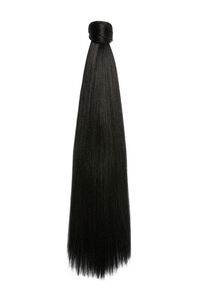 BLACK PRETTYPARTY The Shayna Hook-and-Loop Wrap-Around Ponytail, image 5