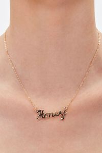 Honey Pendant Necklace, image 1