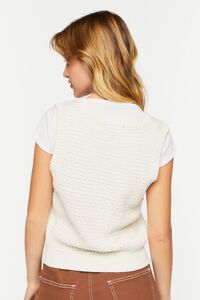 Sweater-Knit V-Neck Vest, image 3