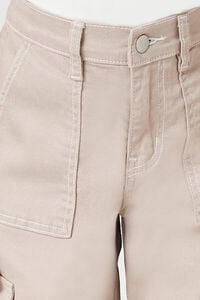 GOAT Girls Contrast-Stitch Cargo Pants (Kids), image 6