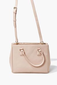 TAUPE Structured Square Satchel, image 4