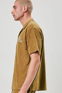 BROWN/WHITE Embroidered Casbah Palace Shirt, image 2