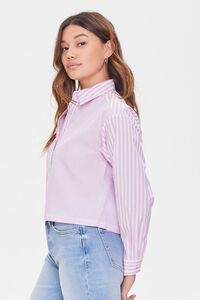 IVORY/PINK Multistriped Button-Up Shirt, image 2