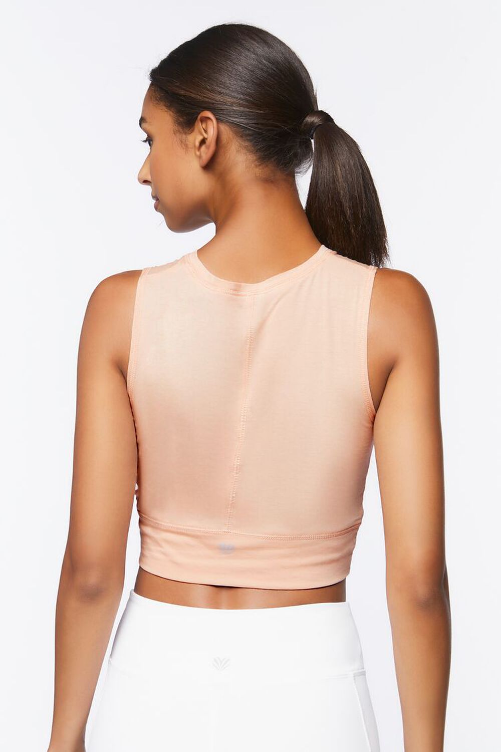 BLUSH Active Twisted Crop Top, image 3