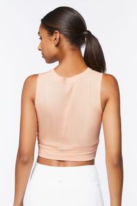 BLUSH Active Twisted Crop Top, image 3