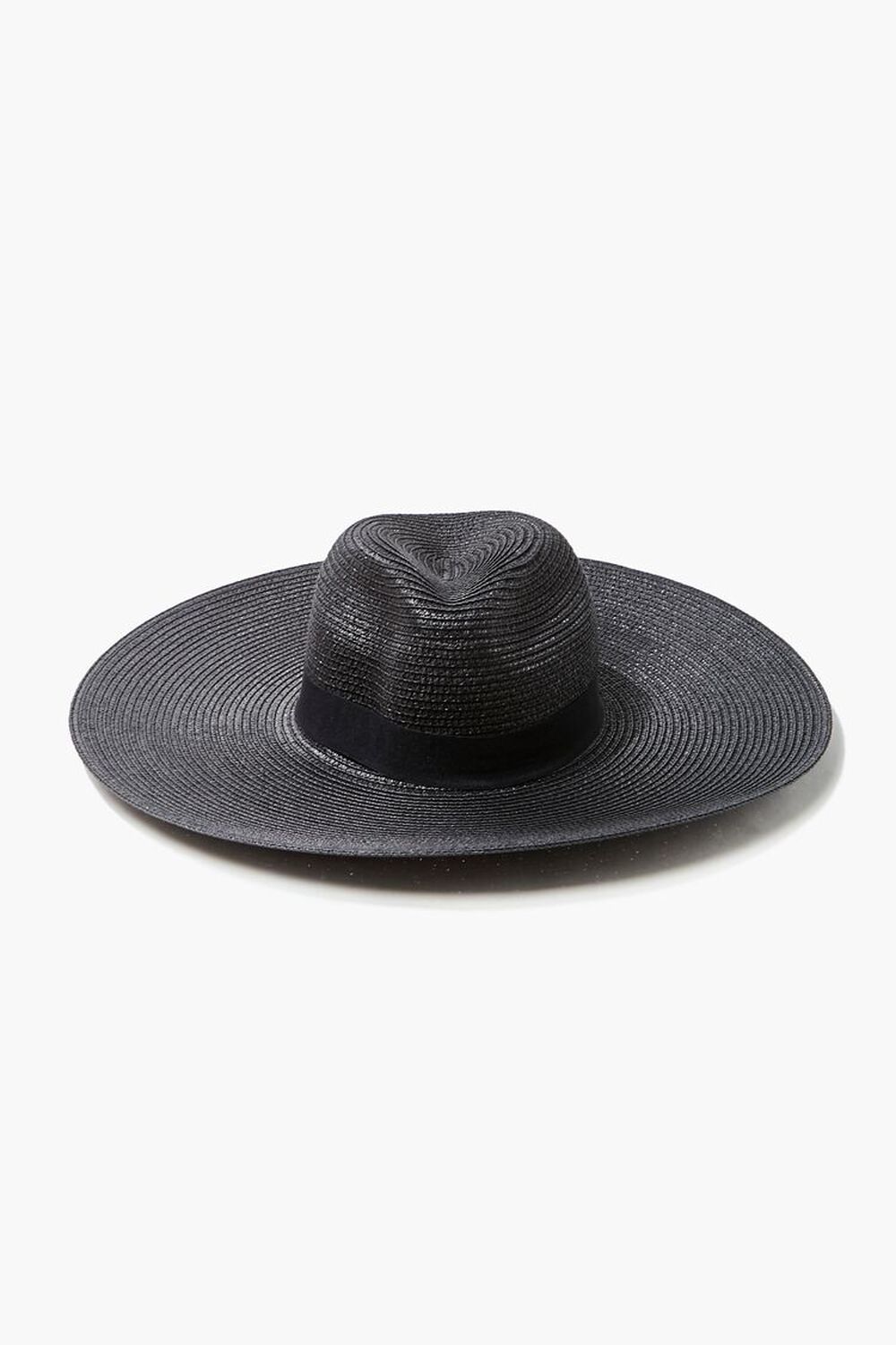 Faux Straw Panama Hat, image 1