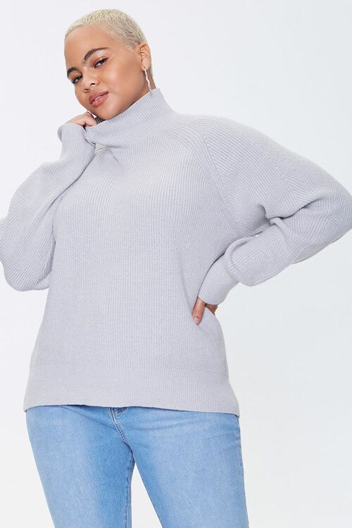 hurtig skinke nedenunder Plus Size Turtleneck Sweater