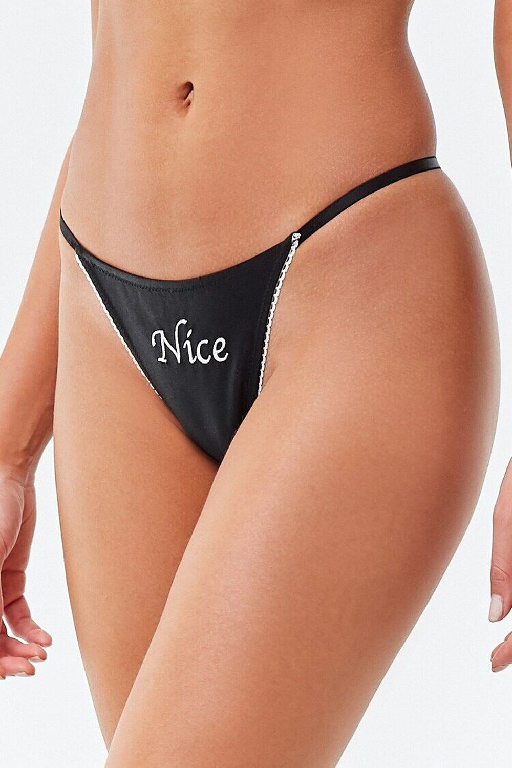 Naughty or Nice Thong Panty