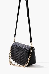 Quilted Chevron Crossbody Bag, image 2