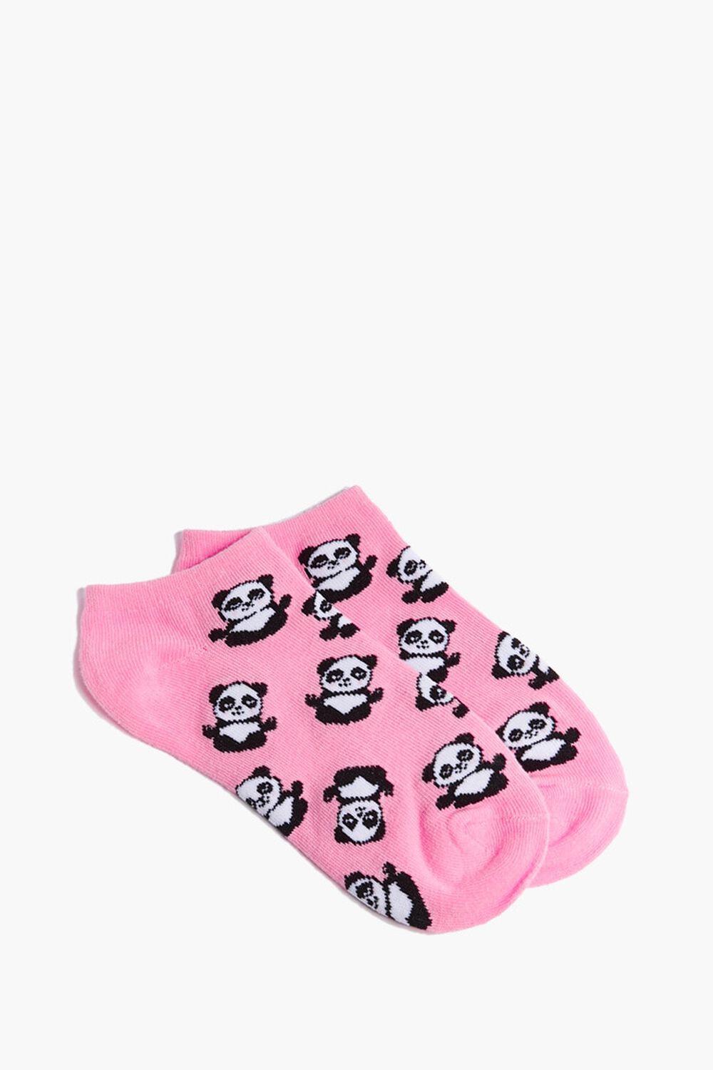 PINK/MULTI Panda Print Ankle Socks, image 2