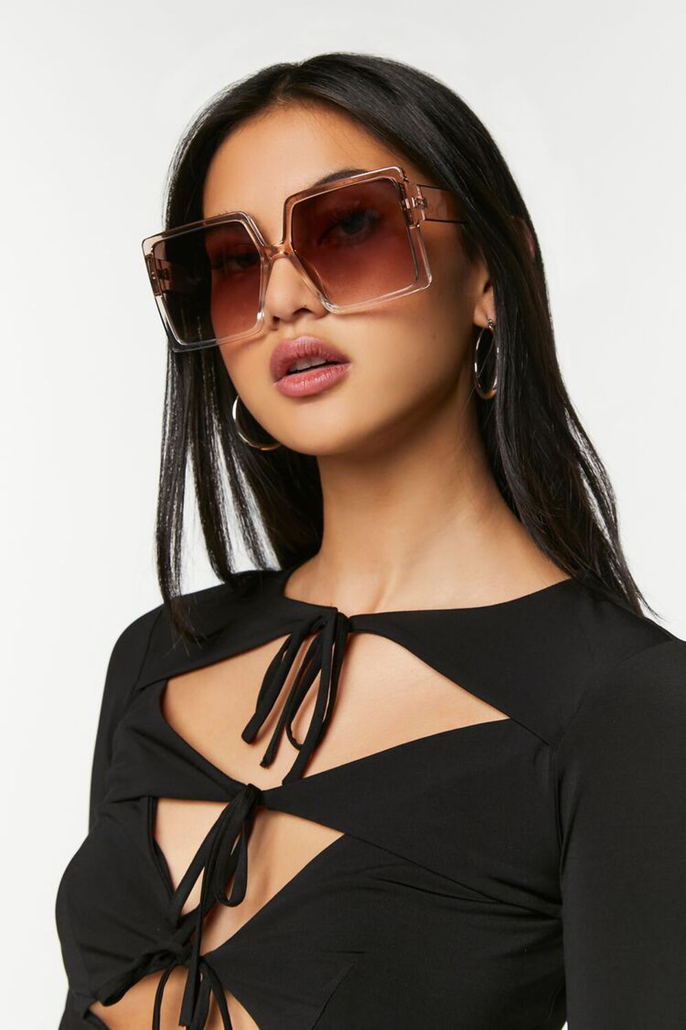 Oversized Square Sunglasses, image 1
