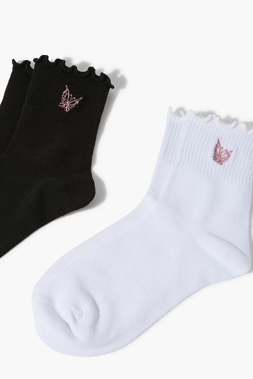 Butterfly Crew Sock Set - 2 pack, image 3