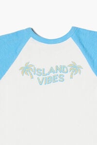 Girls Island Vibes Raglan Tee (Kids), image 3