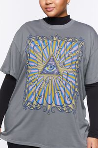 Plus Size Pink Floyd Graphic Tee, image 5