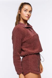 BRICK Active Faux Shearling Pullover, image 2