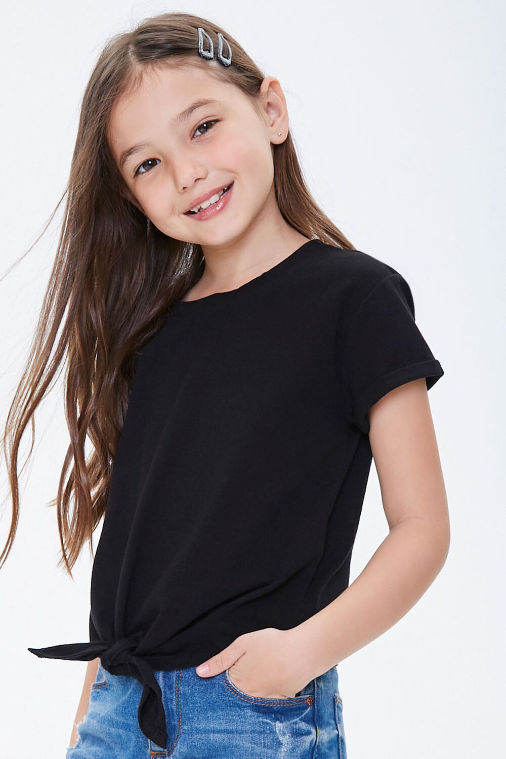 Girls Knotted Tee (Kids)