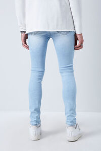 Paint Splatter Distressed Skinny Jeans, image 3