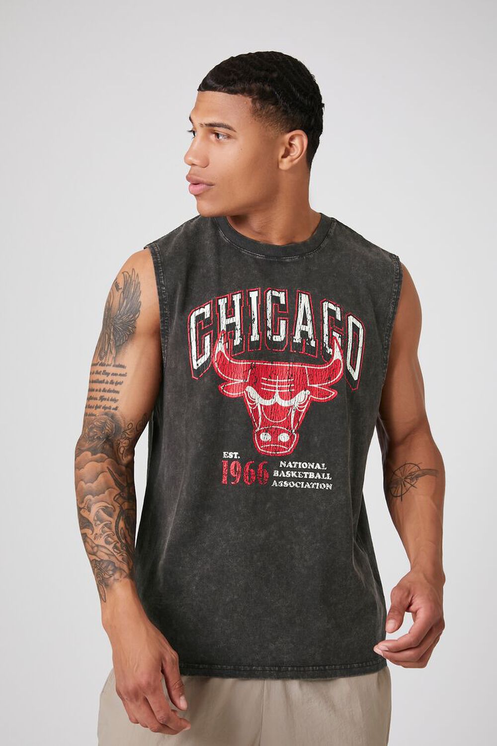 Mitchell & Ness Half Zip Anorak Chicago Bulls - SEEK