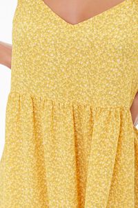 YELLOW/MULTI Floral Print Cami Dress, image 5
