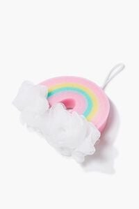 PINK/MULTI Rainbow Bath Sponge, image 2