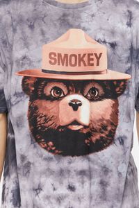 BLACK/MULTI Tie-Dye Smokey Bear Graphic Tee, image 5
