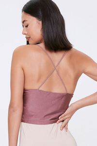 ROSE Crisscross Cropped Cami, image 3