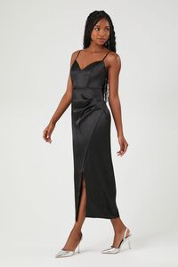 BLACK Tulip-Hem Cami Maxi Dress, image 2