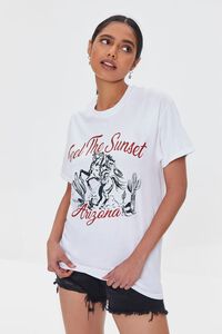 Feel The Sunset Graphic Tee, image 1