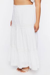 Plus Size Tiered Maxi Skirt, image 3