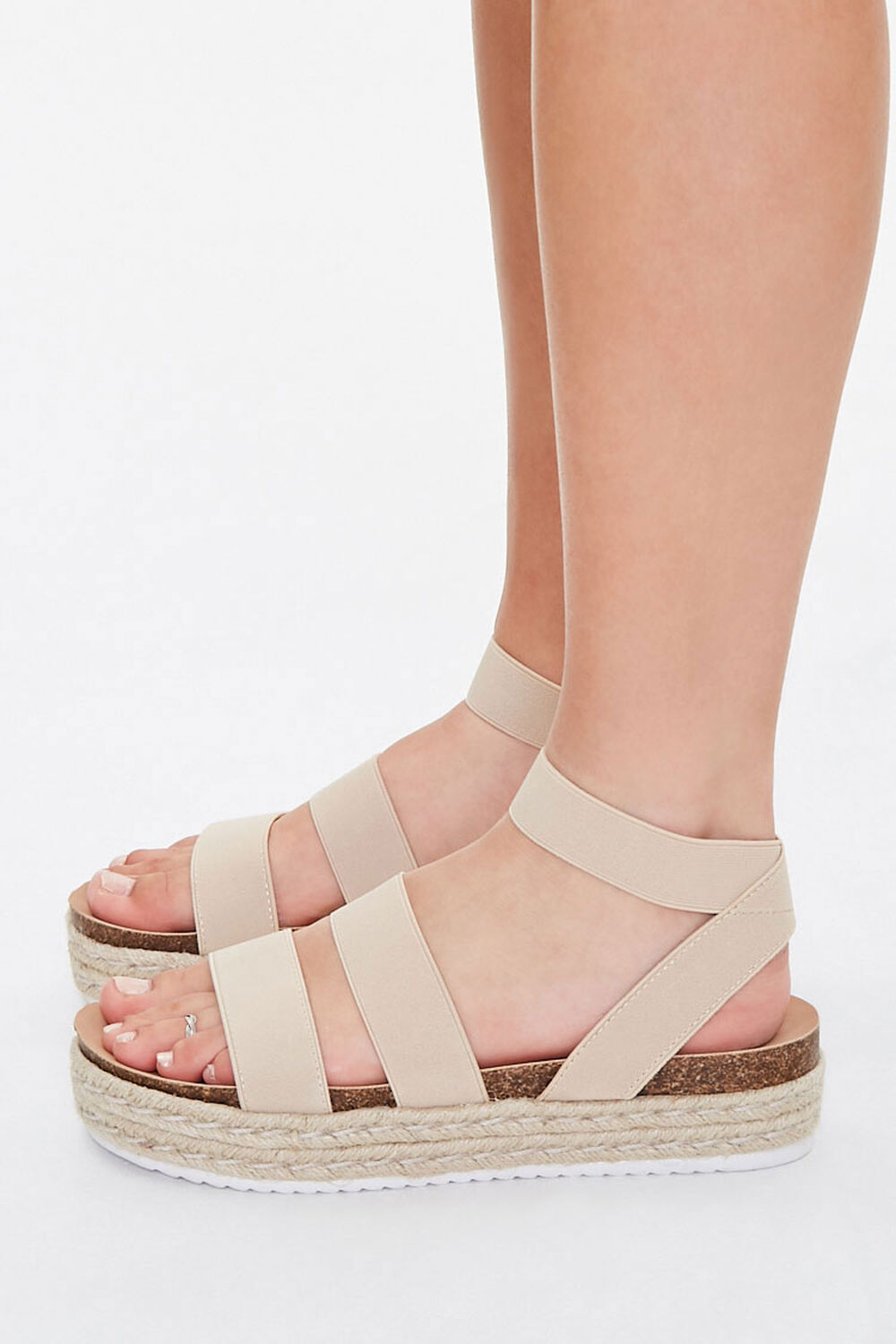 NUDE Espadrille Flatform Sandals, image 3