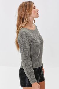 SAGE Purl Knit Off-the-Shoulder Sweater, image 2