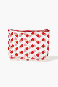RED/MULTI Strawberry Bag & Travel Bottle Set, image 1